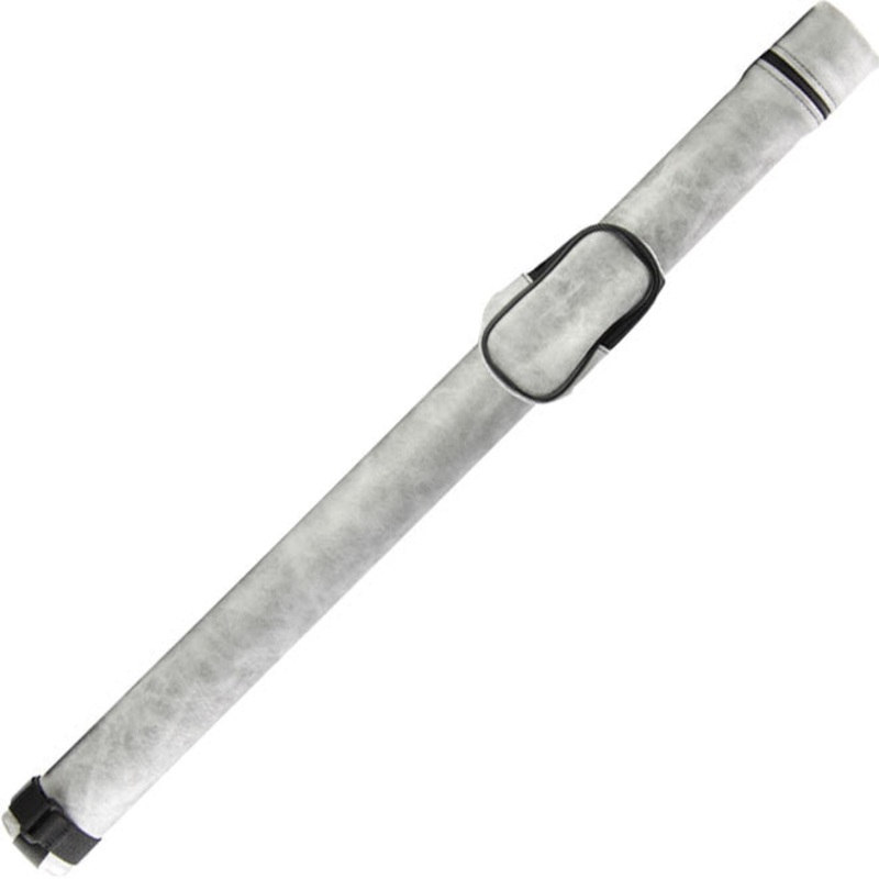 Ozone Pool Cue Case – Round 1 Butt/1 Shaft – Grey