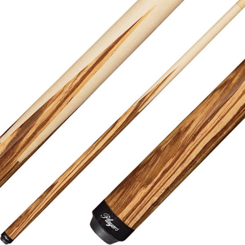Players E5100 Exotic Series Pool Cue – Zebrawood