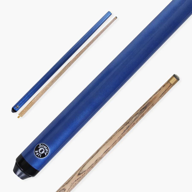 Jonny 8 Ball 42 Blue Jet Junior 2 Pc Ash Pool Or Snooker Cue