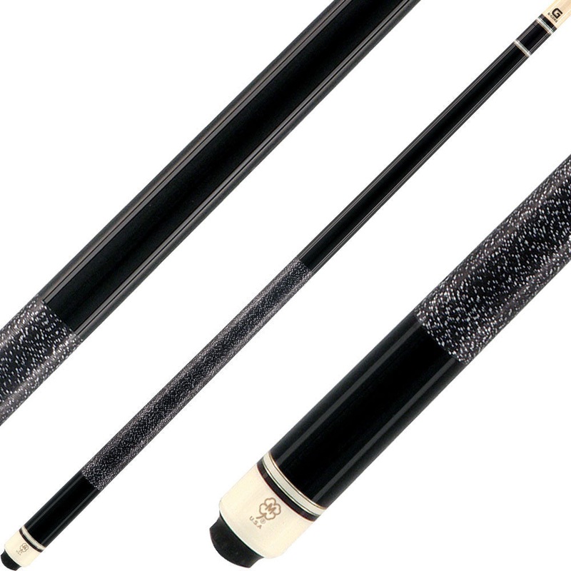 McDermott G206 G Series Cue – Black Spies Hecker Paint