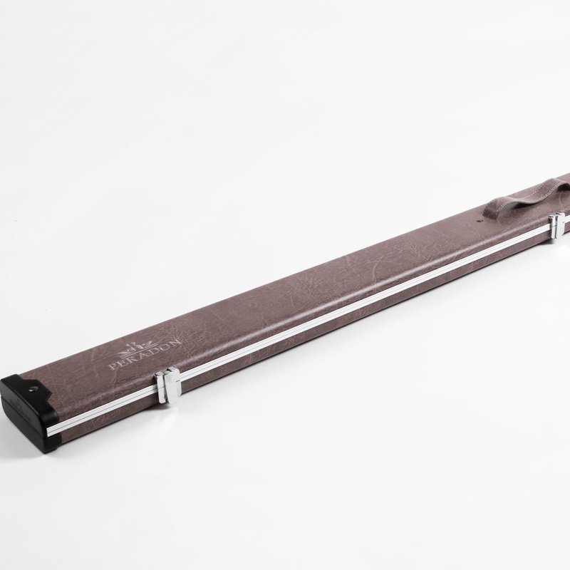Peradon Halo Plus One Piece Extra Wide Cue Case Limited Edition  Light Snakeskin