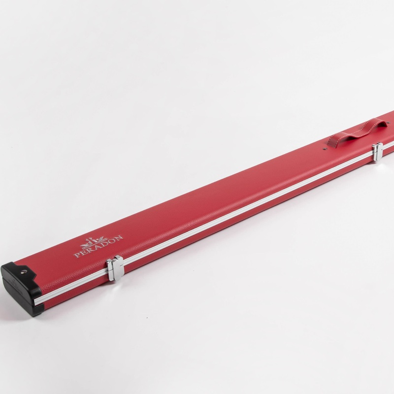 Peradon Halo Plus One Piece Extra Wide Cue Case Limited Edition  Red
