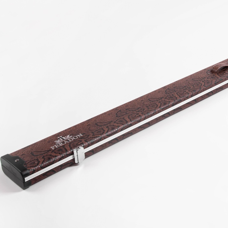 Peradon Halo Plus One Piece Extra Wide Cue Case Limited Edition  Snakeskin