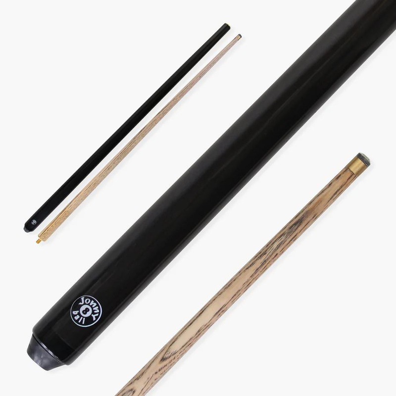Jonny 8 Ball 42 Black Junior 2 Pc Ash Pool Or Snooker Cue