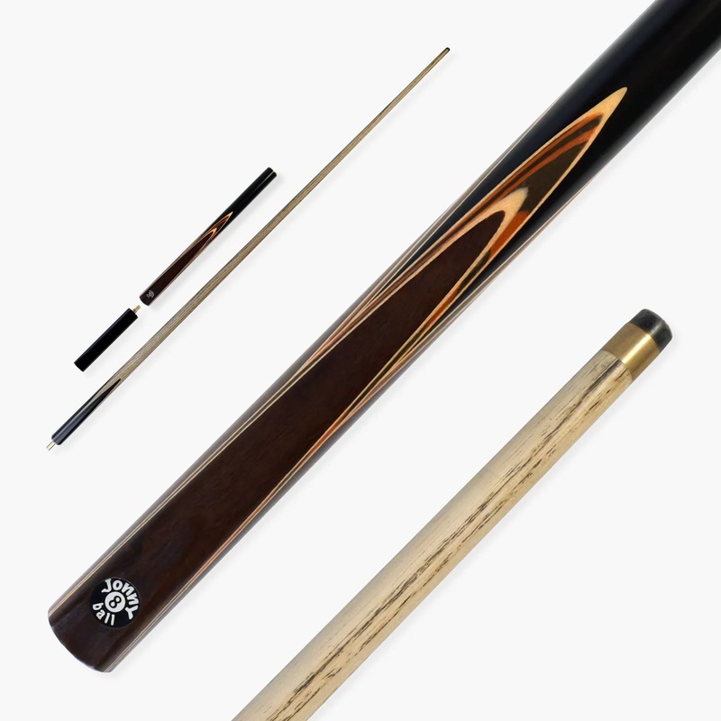 Jonny 8 Ball Tiger Multi Splice 3/4 Jointed English Pool Cue with 8.5mm Tip   Mini Butt