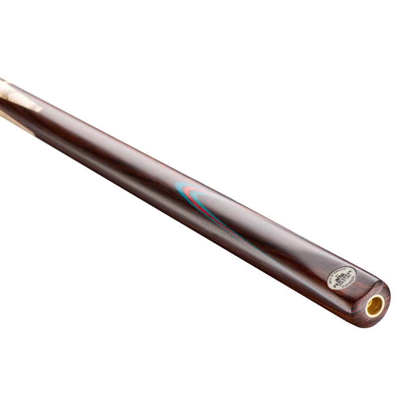 Peradon Python 3/4 Jointed 8 Ball Pool Cue And Mini Butt 55