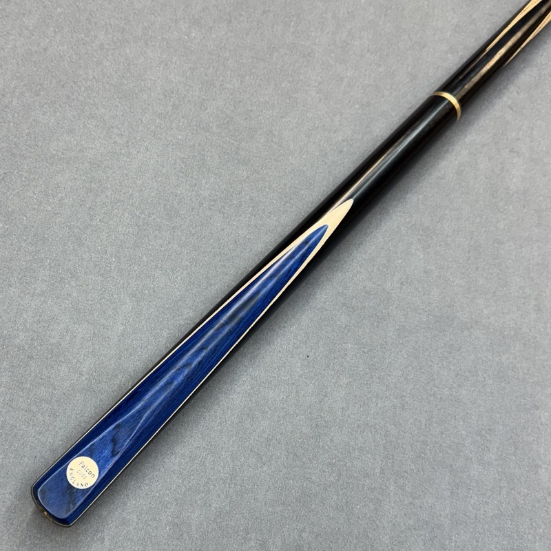 Falcon Blue 3/4 Jointed Ash Snooker Cue   Mini Butt