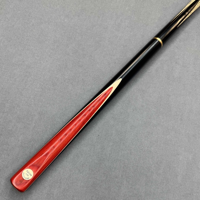 Falcon Red 3/4 Jointed Ash Snooker Cue   Mini Butt
