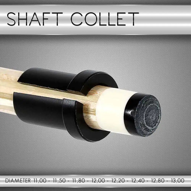 SHAFT COLLET FOR CUE LATHE