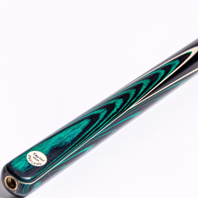 Taylor Made Crushed Green 3/4 Jointed Ash Pool Cue   Mini Butt