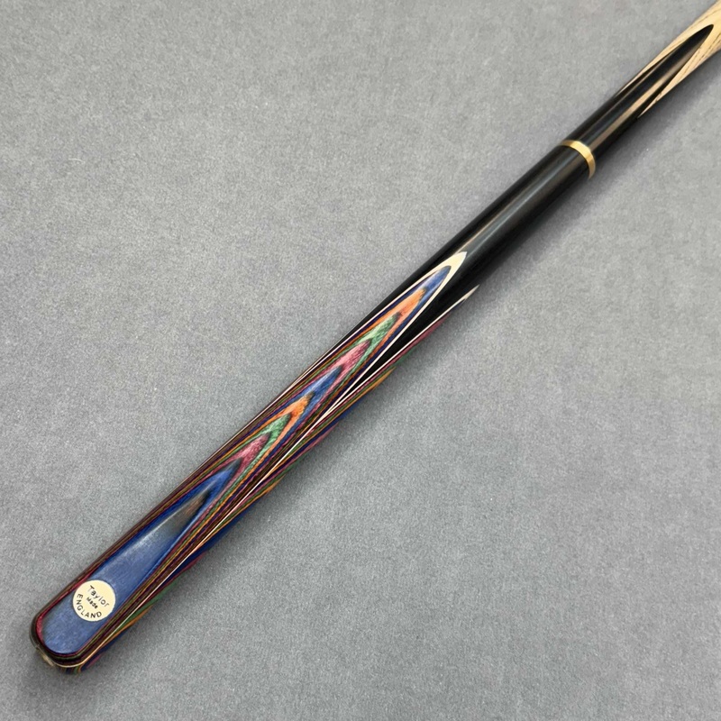 Taylor Made Crushed Harlequin 3/4 Jointed Ash Pool Cue   Mini Butt