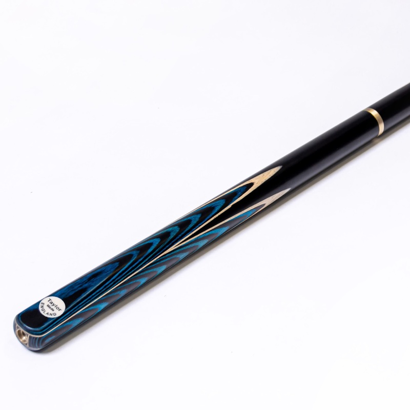 Taylor Made Crushed Sapphire 3/4 Jointed Ash Snooker Cue   Mini Butt