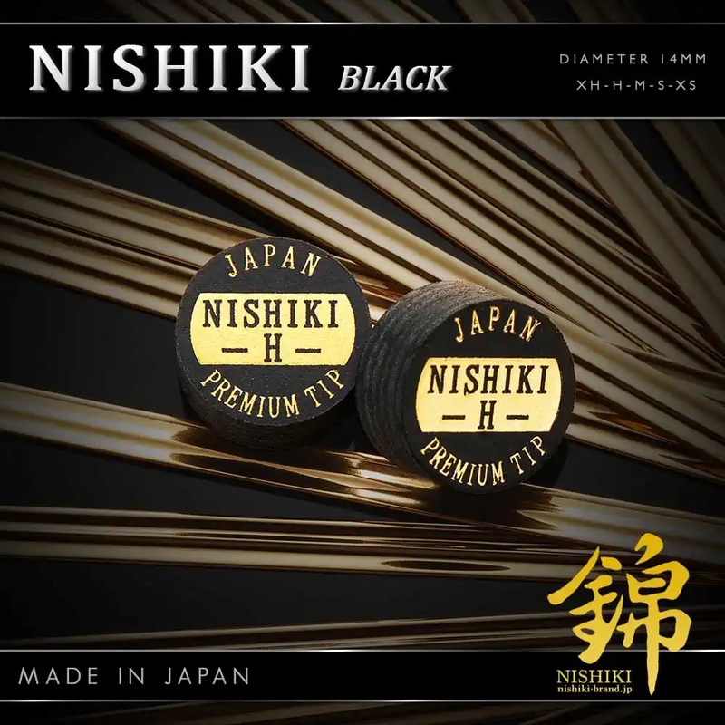 CUE TIP NISHIKI [ BLACK ]