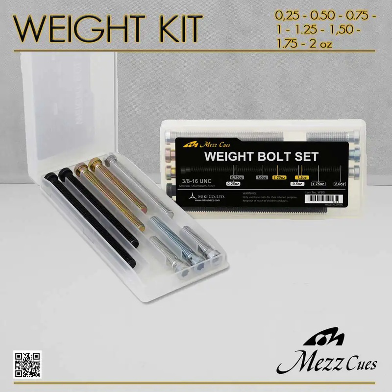 MEZZ WEIGHT BOLT SET [ PLASTIC BOX ]