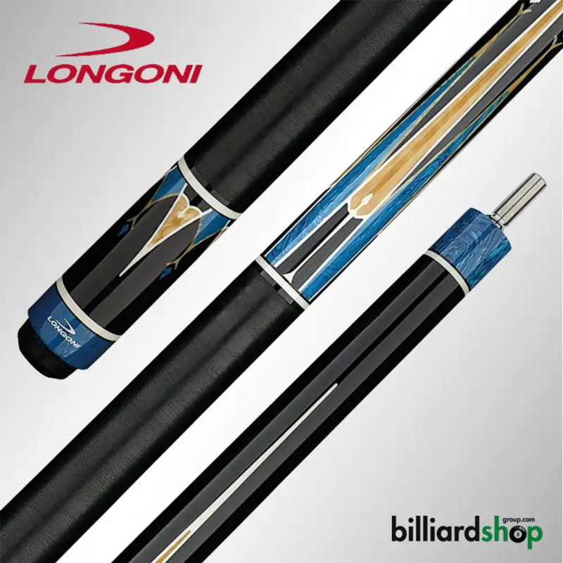 POOL CUE LONGONI GALAXY CYAN LINEN  VP2 -S2