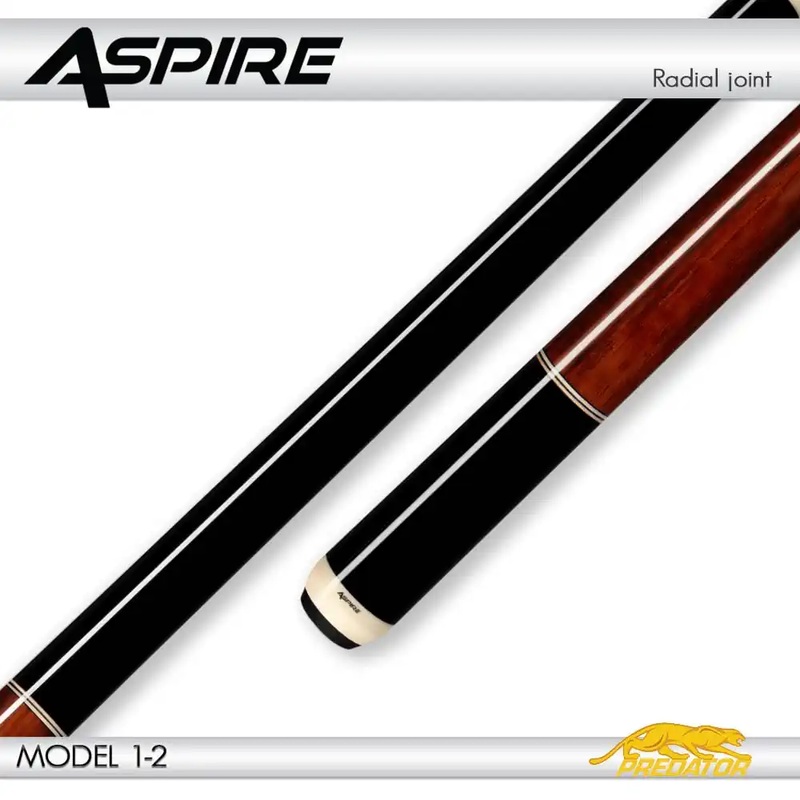 POOL CUE PREDATOR ASPIRE 1-2