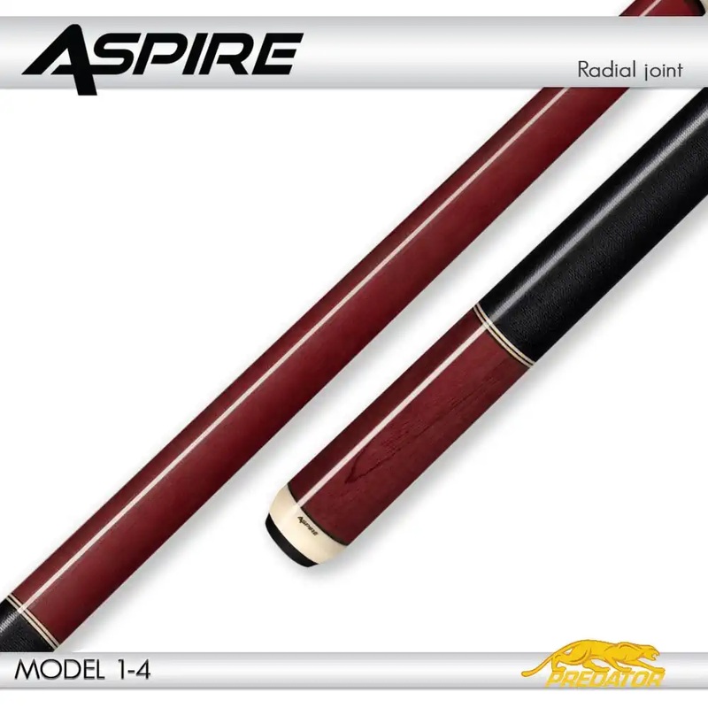 POOL CUE PREDATOR ASPIRE 1-4