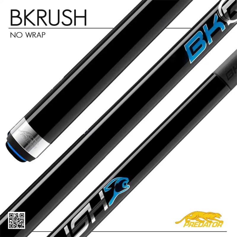 POOL CUE PREDATOR BK RUSH SPORT NO WRAP