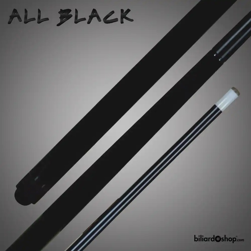 ALL BLACK POOL CUE  122 cm