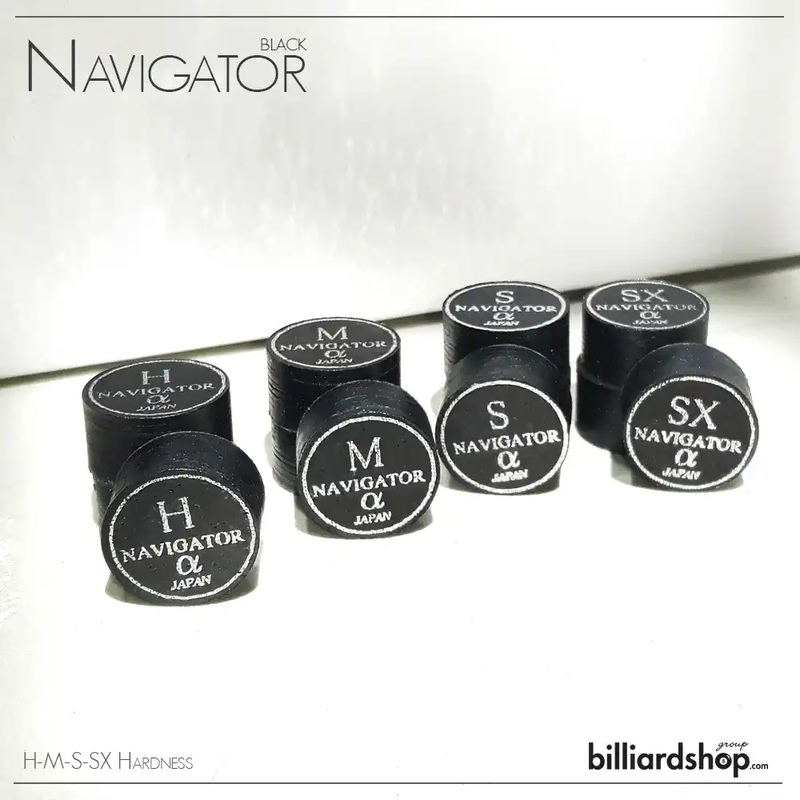 CUE TIP NAVIGATOR ALPHA BLACK 14 MM