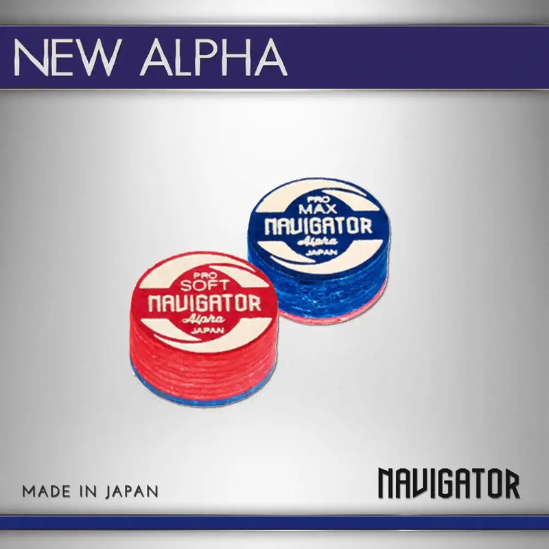 CUE TIP NAVIGATOR [ NEW ALPHA ] 14,00MM PRO