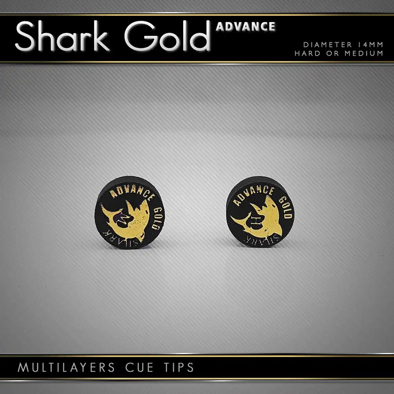 CUE TIP SHARK GOLD