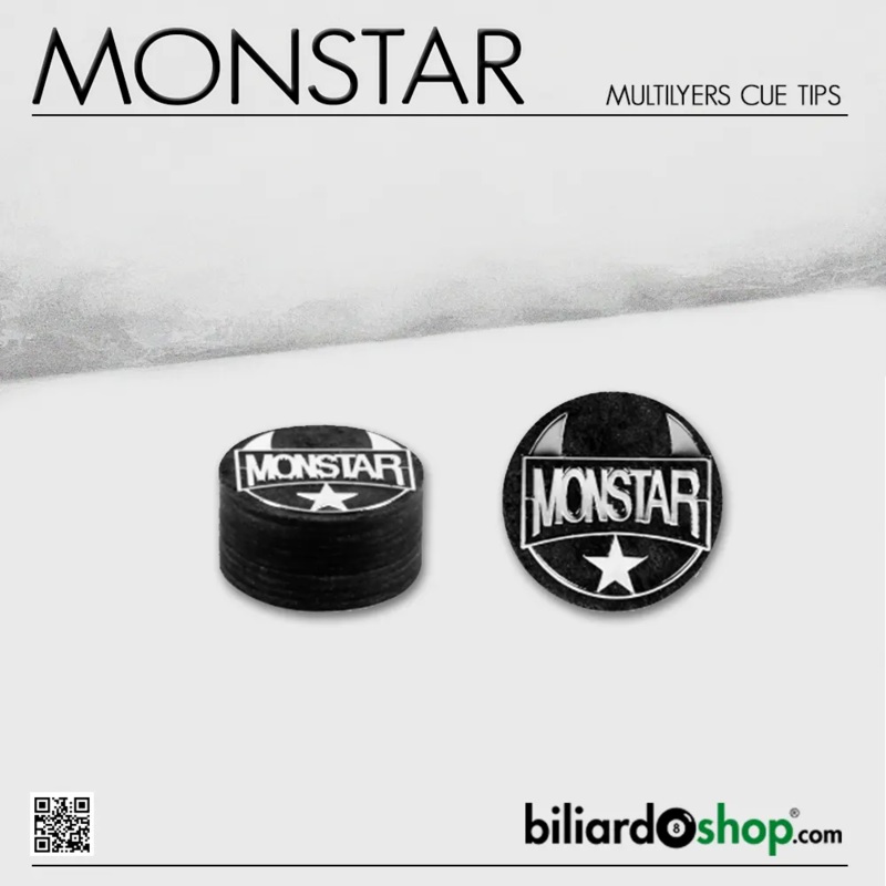 MONSTAR BLACK CUE TIP