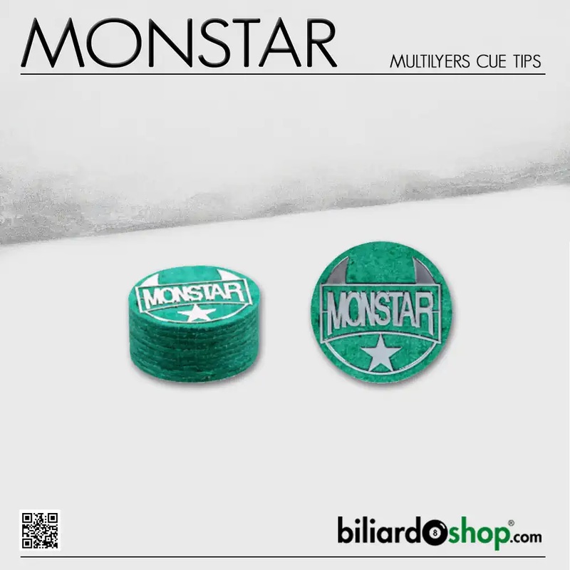 MONSTAR GREEN CUE TIP