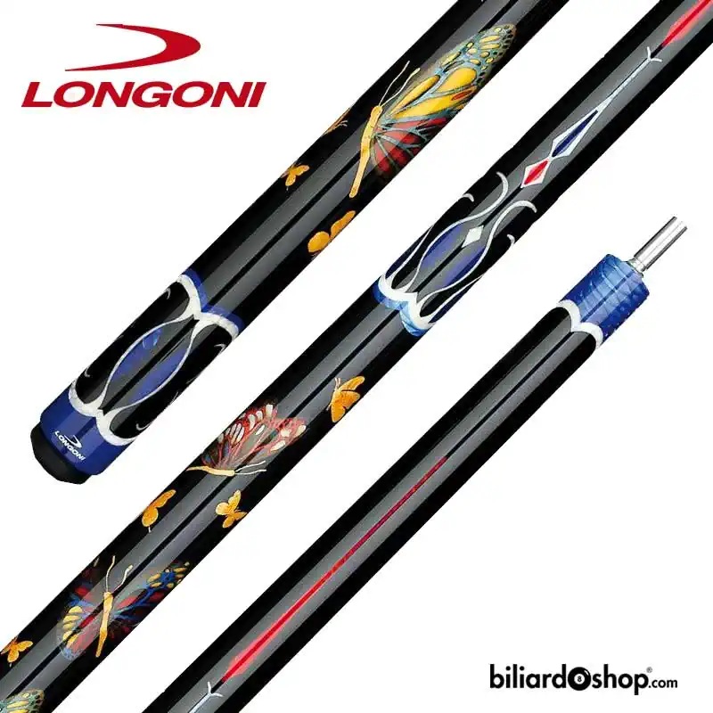 POOL CUE LONGONI PAPILIO LUX RAINBOW