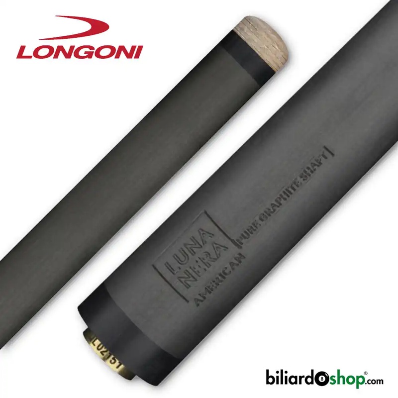 SHAFT LONGONI [ LUNA NERA  VP2  BREAK 12.8  POOL ]  BLACK FERRULE
