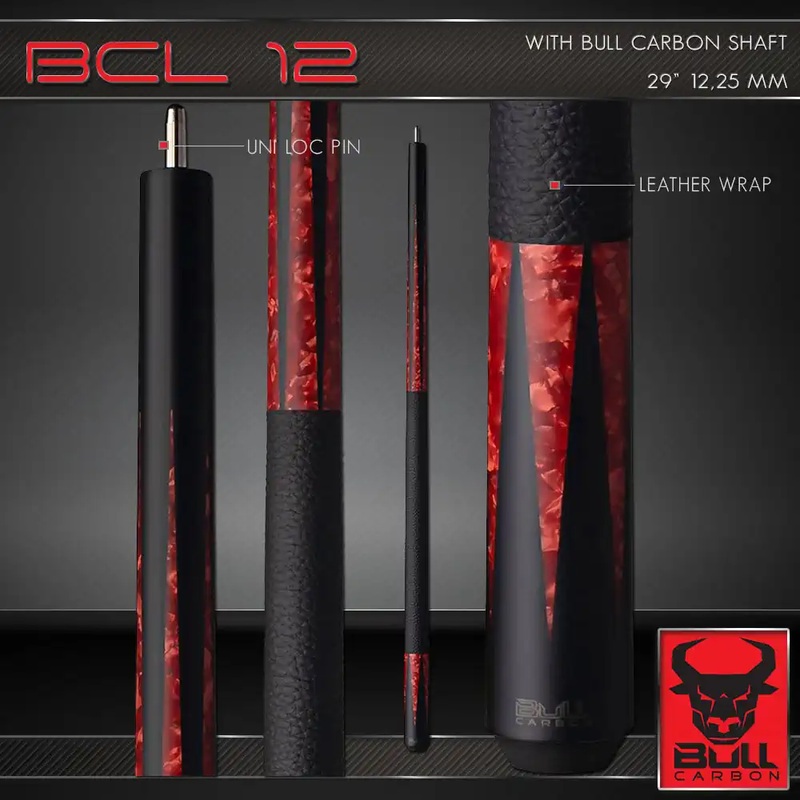BCL12 Matador Red 6pt, Leather Lore Wrap, UL QR Joint