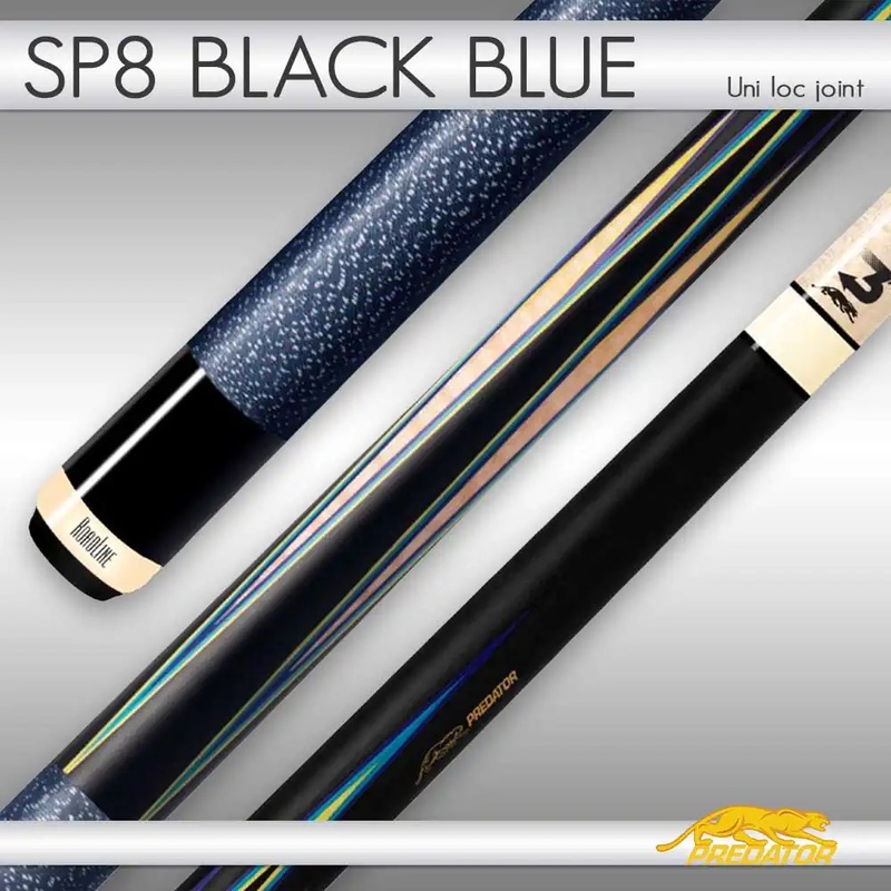 BUTT PREDATOR SP8 BLACK/BLUE LINEN WRAP