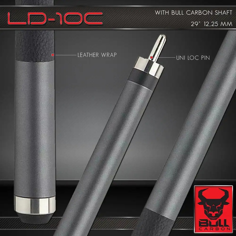 LD10C Gunmetal Matte, Leather Lore Wrap, UL QR Joint