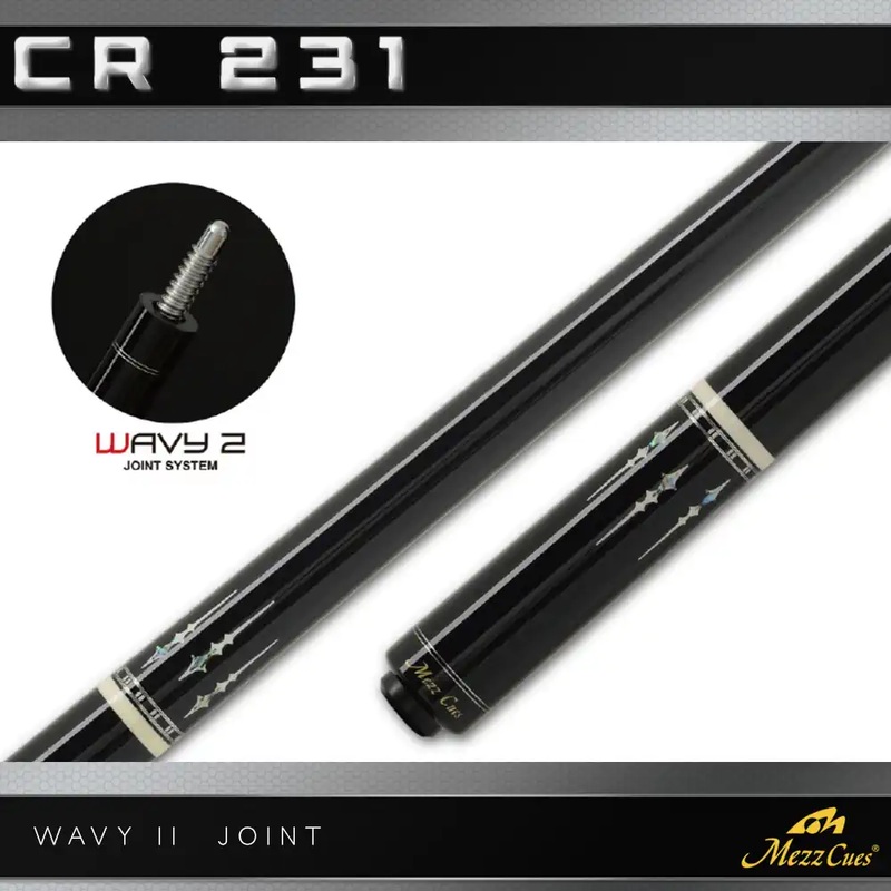 MEZZ CAROM CUE CR-231 ONLY BUTT