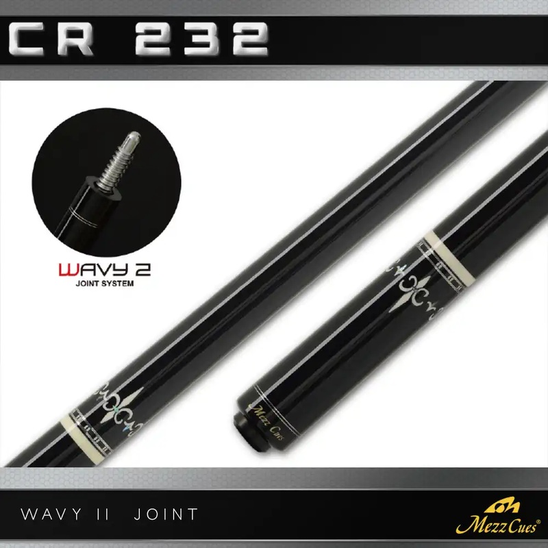 MEZZ CAROM CUE CR-232 ONLY BUTT