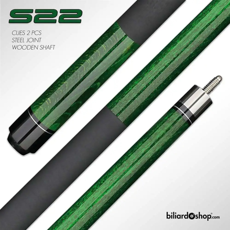 POOL CUE  JOLLY S22 [ GREEN ]