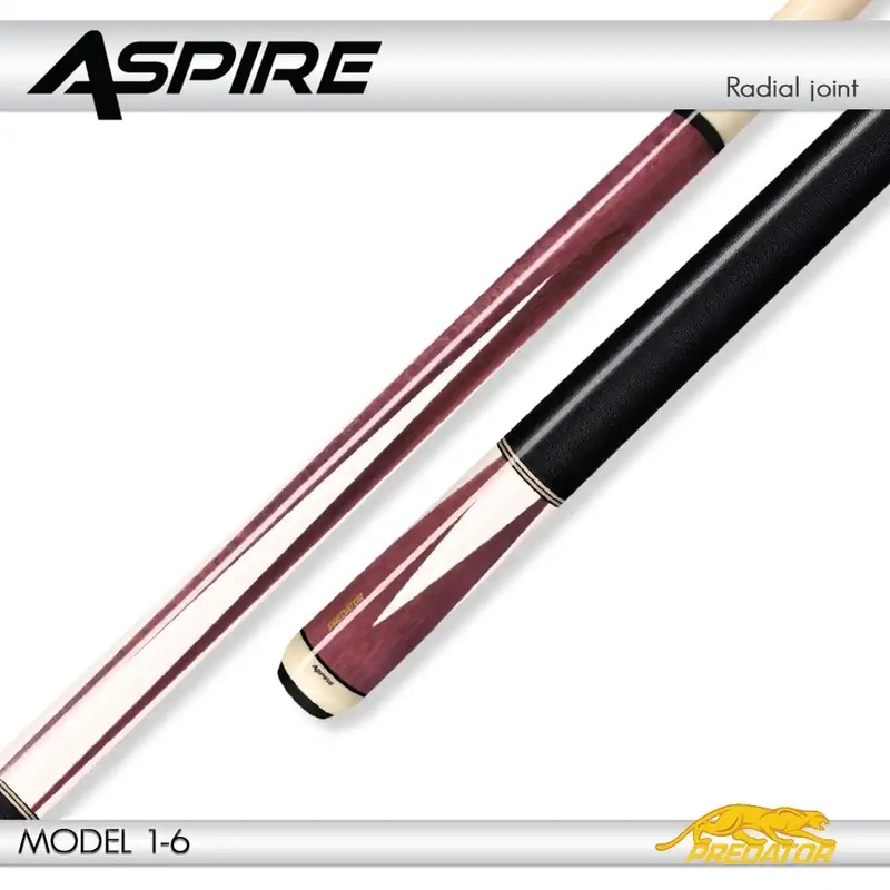 POOL CUE PREDATOR ASPIRE 1-6