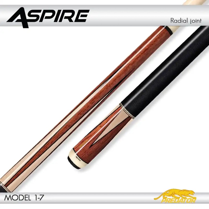 POOL CUE PREDATOR ASPIRE 1-7