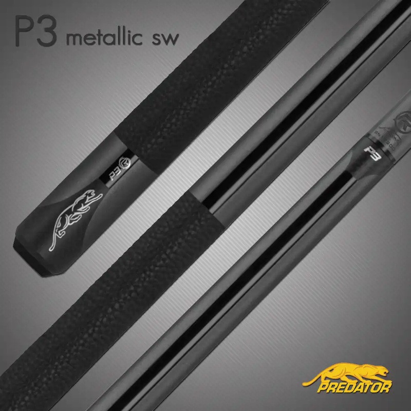 PREDATOR P3 METALLIC GREY SW (LEATHER WRAP)  LIMITED EDITION