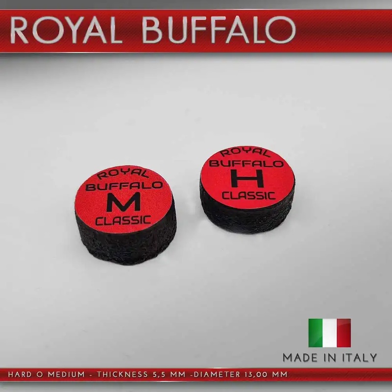 ROYAL CLASSIC WATER BUFFALO CUE TIP 13,00MM