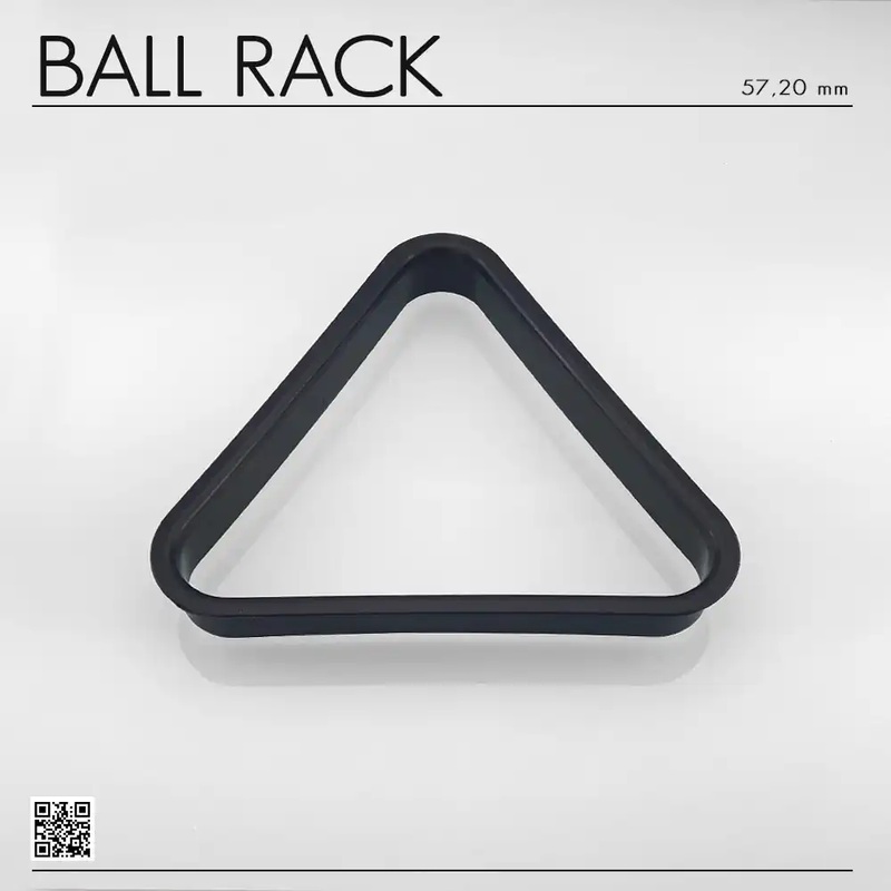 BILLIARD TRIANGLE RACK PLASTIC 57,2 MM