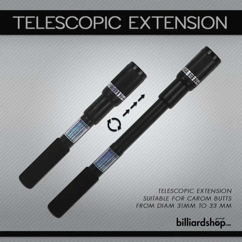 BLACK UNIVERSAL EXTENSION [ TELESCOPIC ]