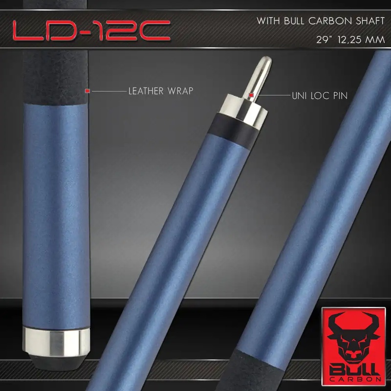 LD12C Denver Blue Matte, Leather Lore Wrap, UL QR Joint