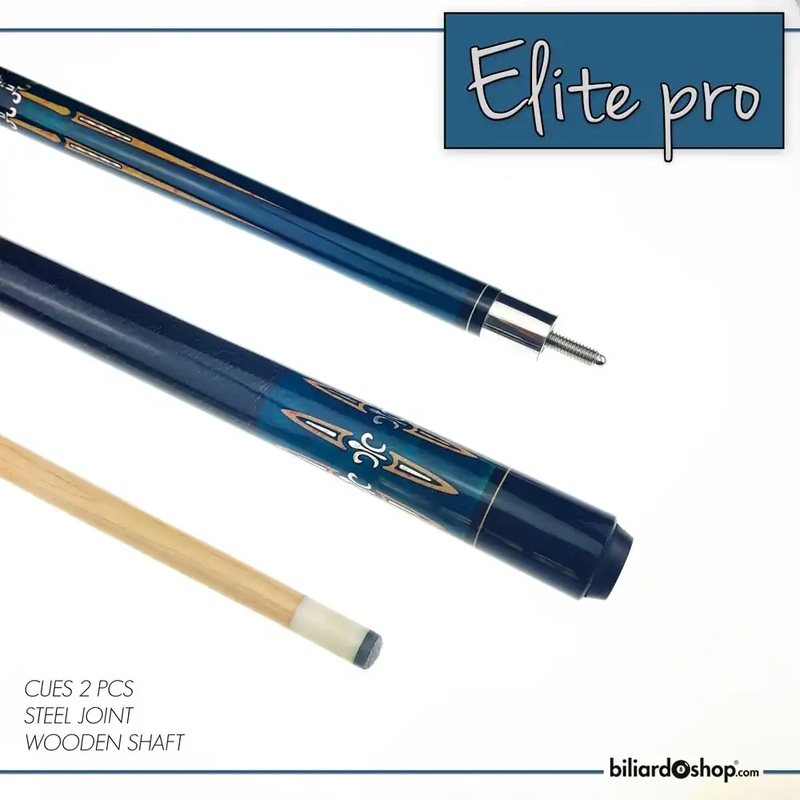 POOL CUE ELITE BLUE BS
