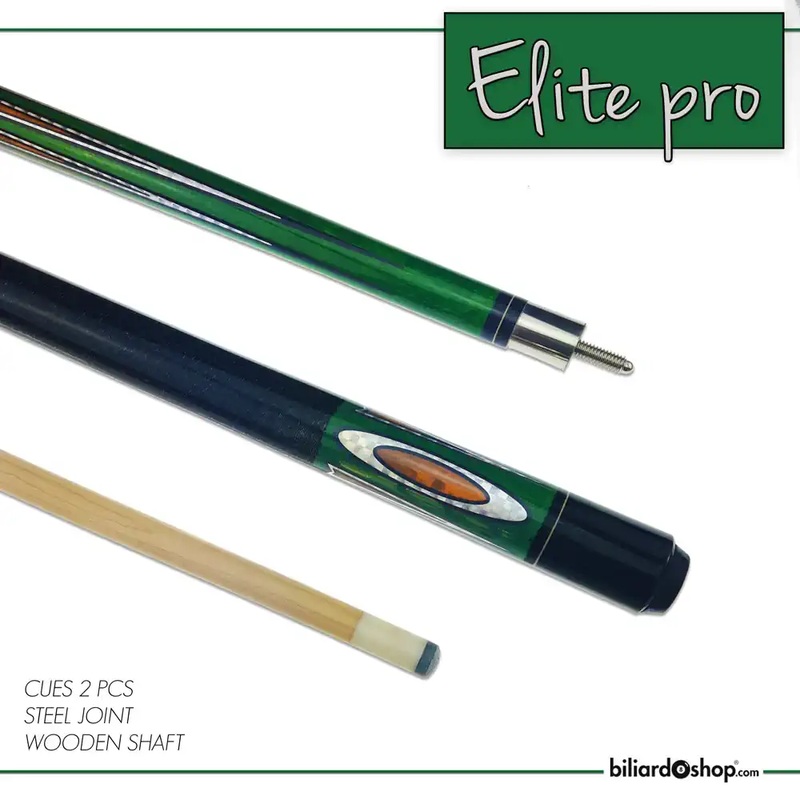 POOL CUE ELITE GREEN BS