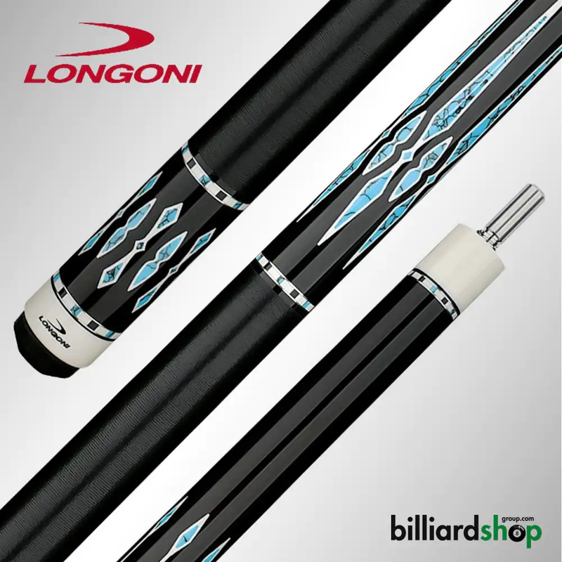 POOL CUE LONGONI BLACK MAMBA II  LINEN  S2