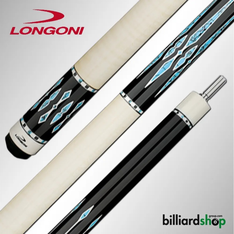 POOL CUE LONGONI BLACK MAMBA II  NATURAL  S2