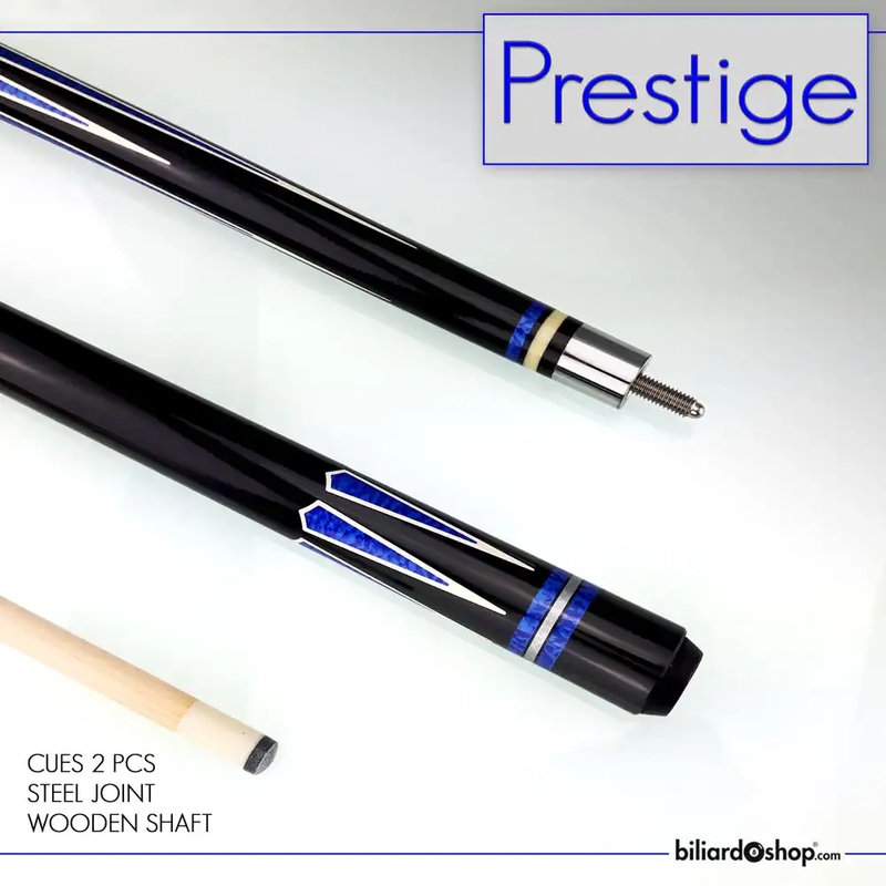 POOL CUE PRESTIGE BLUE