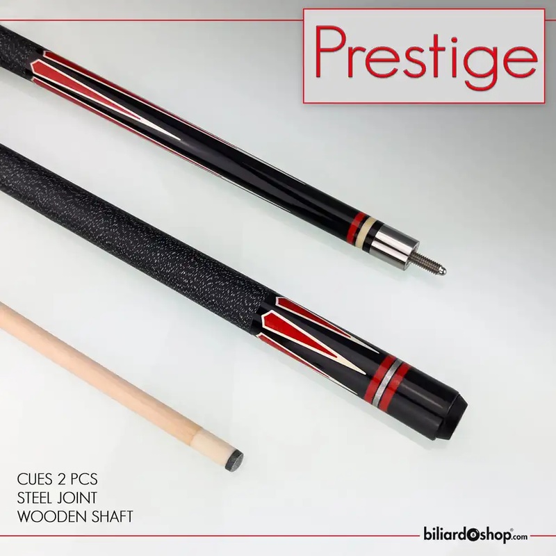 POOL CUE PRESTIGE RED LW