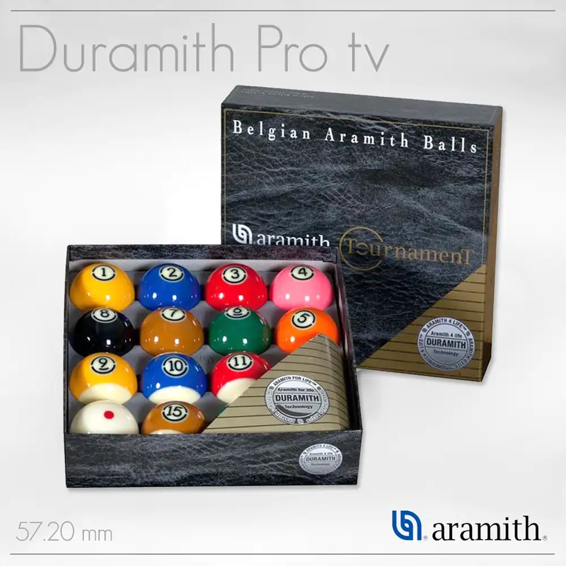 SET TOURNAMENT [ DURAMITH PRO CUP TV ] 57,2 MM